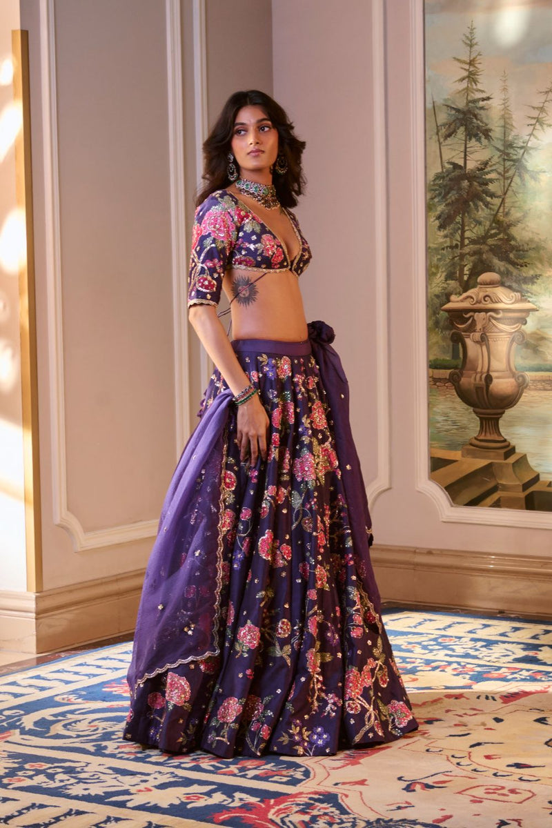 PH-2792 SERAFINA LEHENGA SET by Paulmi & Harsh for women Worldwide