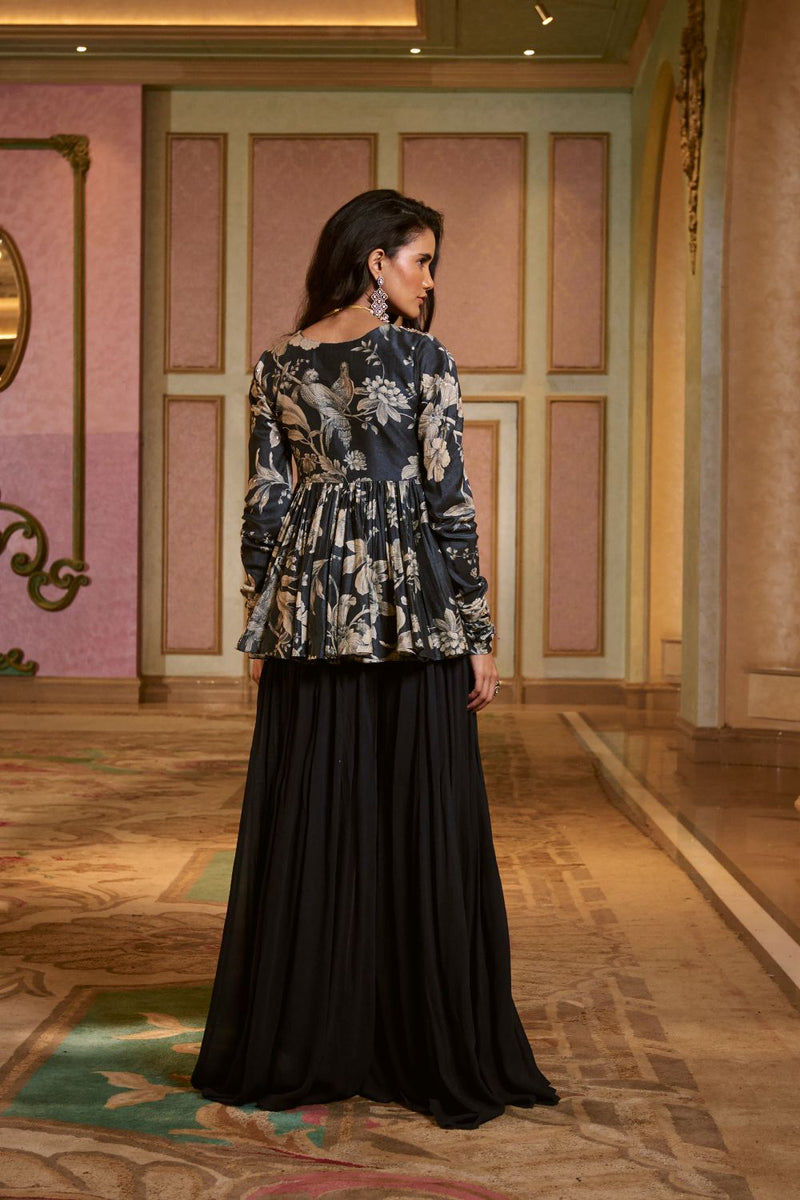 PH-2796 PRIMROSE PEPLUM SET by Paulmi & Harsh for women Worldwide