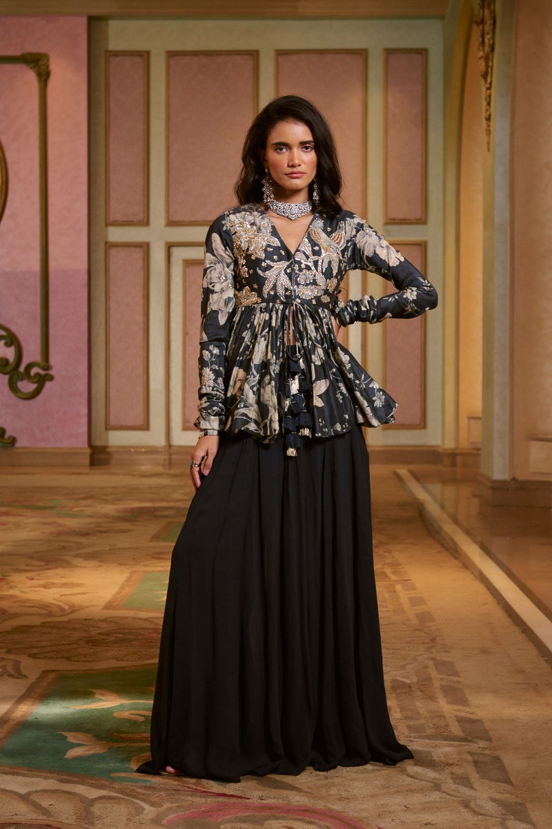 PH-2796 PRIMROSE PEPLUM SET by Paulmi & Harsh for women Worldwide