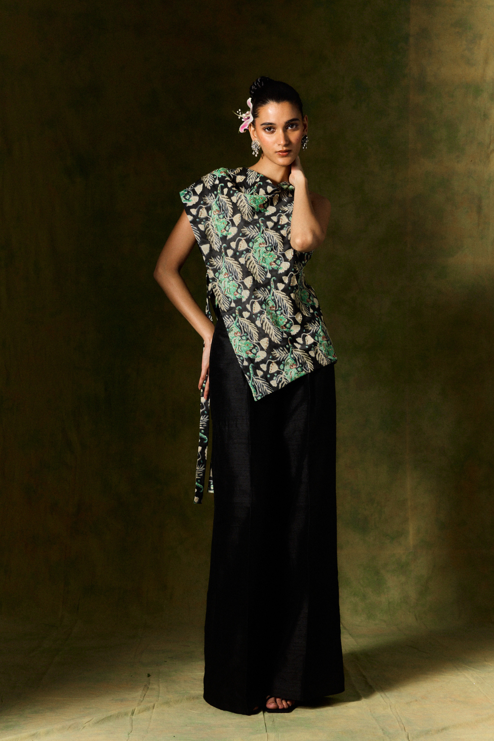 RANIA SILK TROUSERS