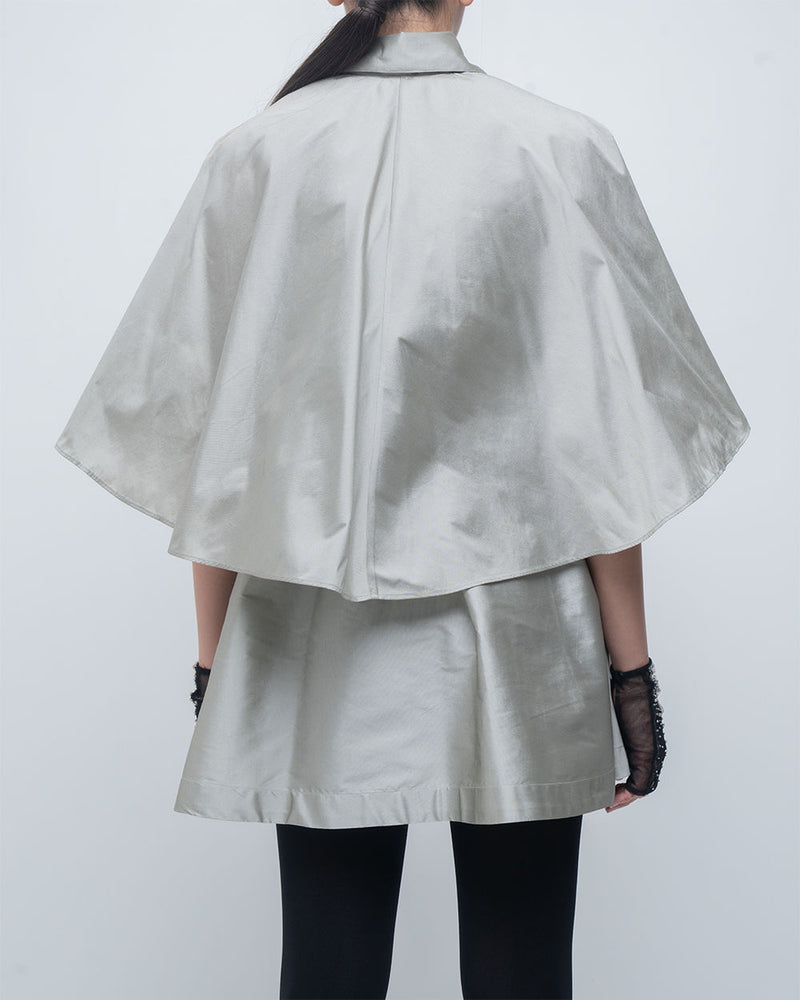 Lou Dress viscose by Leh Studios in silver for women Worldwide