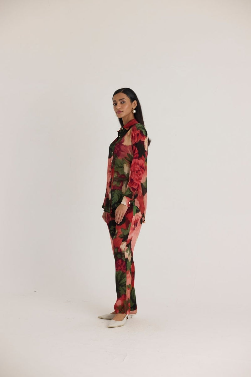 SCARLETT CO-ORD SET mul by Yam in multi color for women Worldwide
