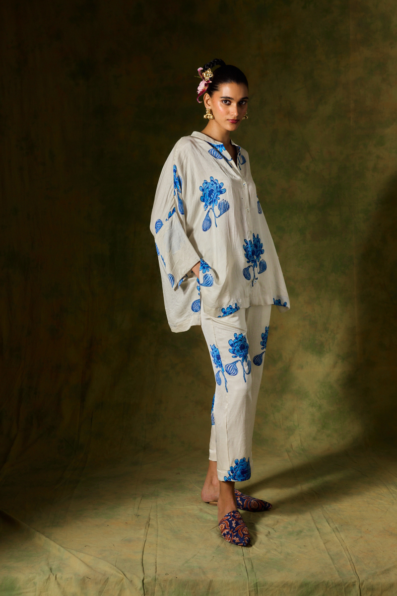 FIZAH SILK CO-ORD SET silk by JodiLife for women Worldwide