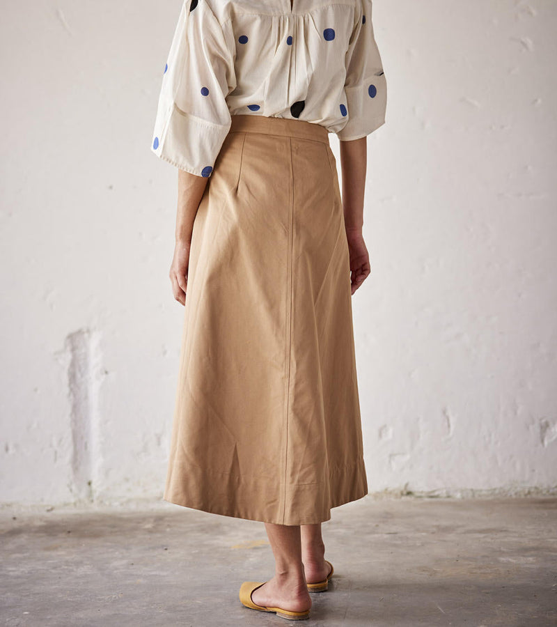Feeling Beachy Skirt twill Skirts by Khara Kapas for women Worldwide
