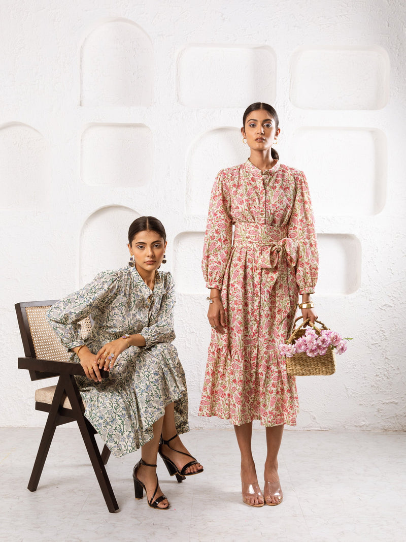 Pink Abbey Garden Dress Dress by Marche for women Worldwide