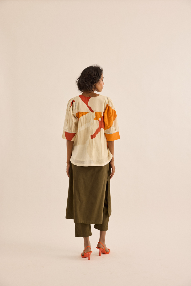 Ginger Lilly Top mul top/shirt by Khara Kapas in multicolor for women Worldwide