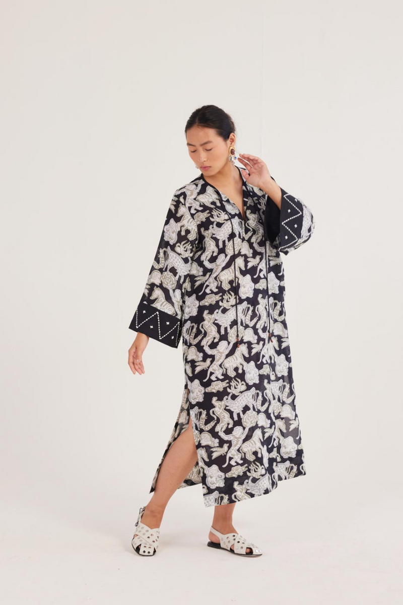 Ika Kaftan Dress muslin by JodiLife for women Worldwide