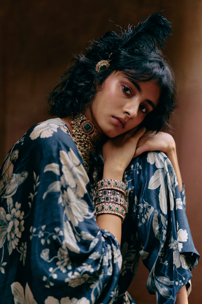 PH-2493 
Kaftan 
Pants Set by Paulmi & Harsh for women Worldwide