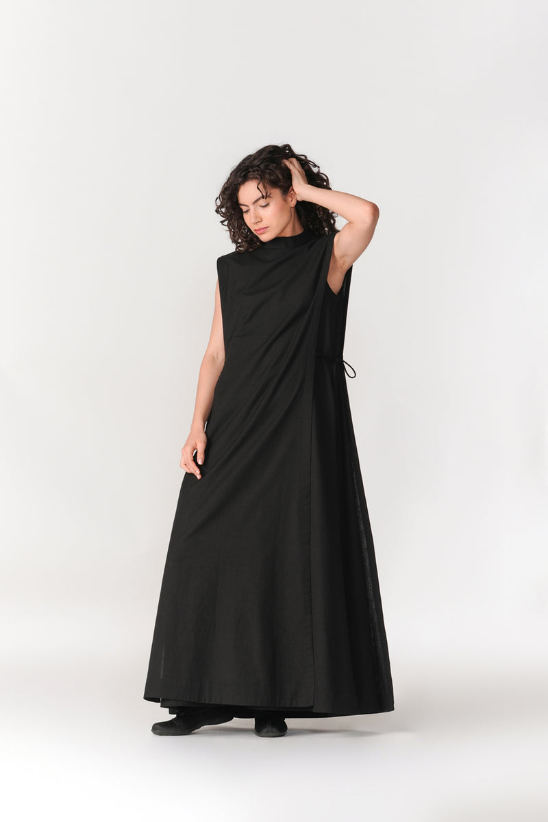 Layered Dress dress by Turn Black in black for women Worldwide