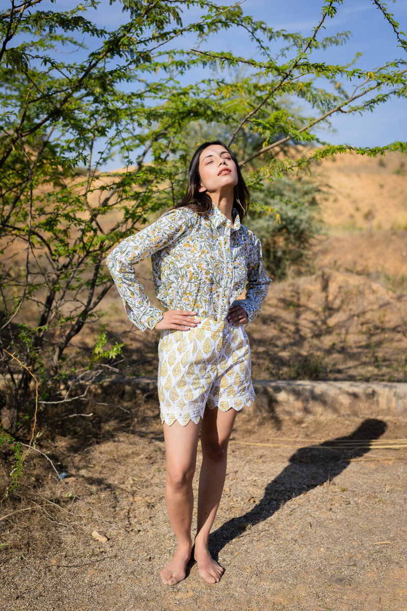 Pinã Colada cotton by Marche in ivory color for women Worldwide