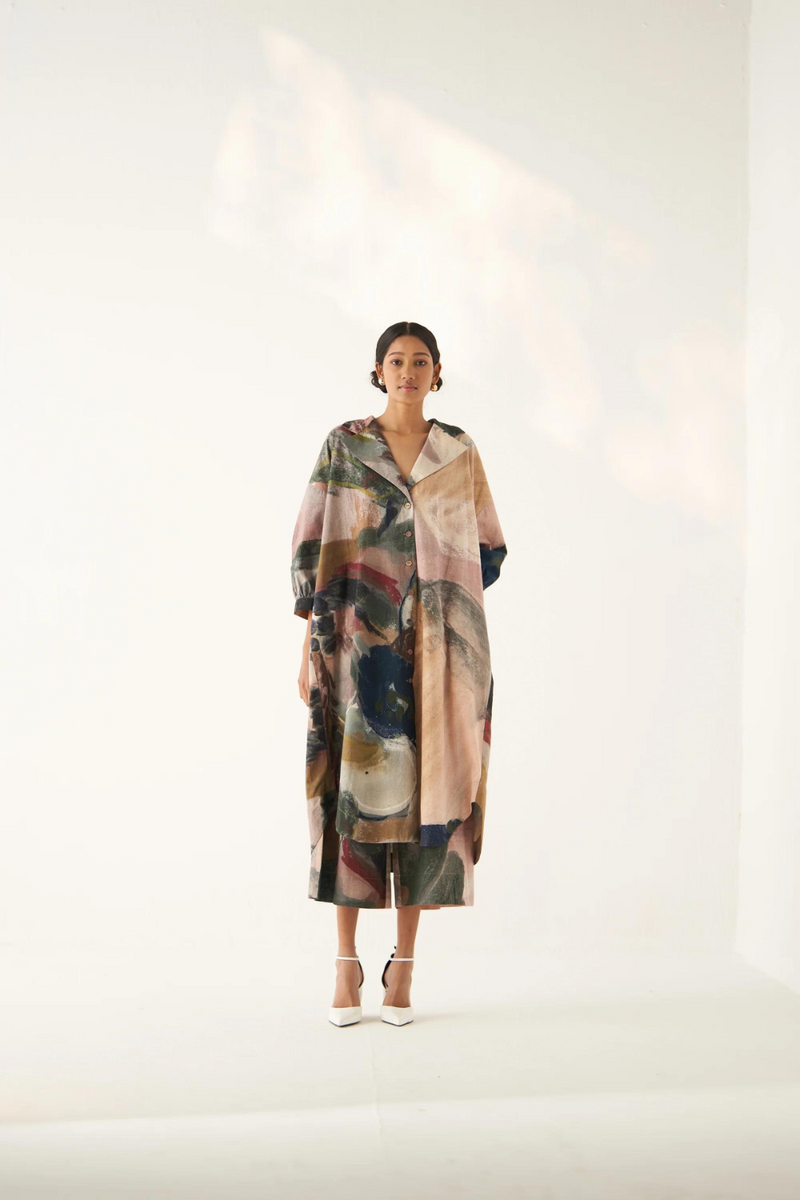 Wallflower Trench Set with belt