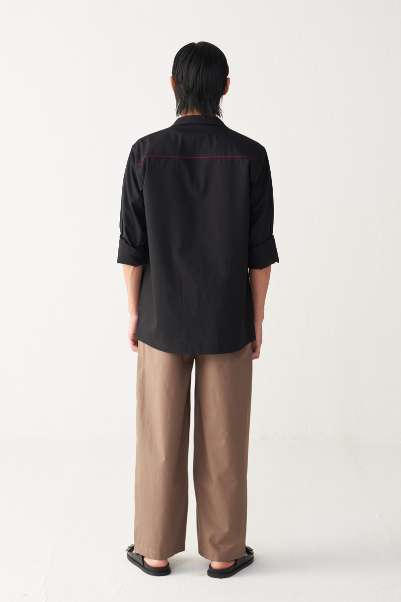 FLORAL PATCH SHACKET