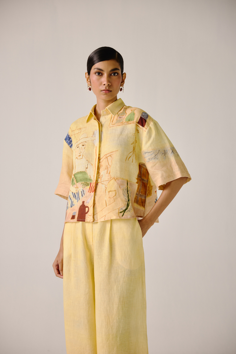 Ava Shirt - Fisherman Ombre by CORD for women Worldwide