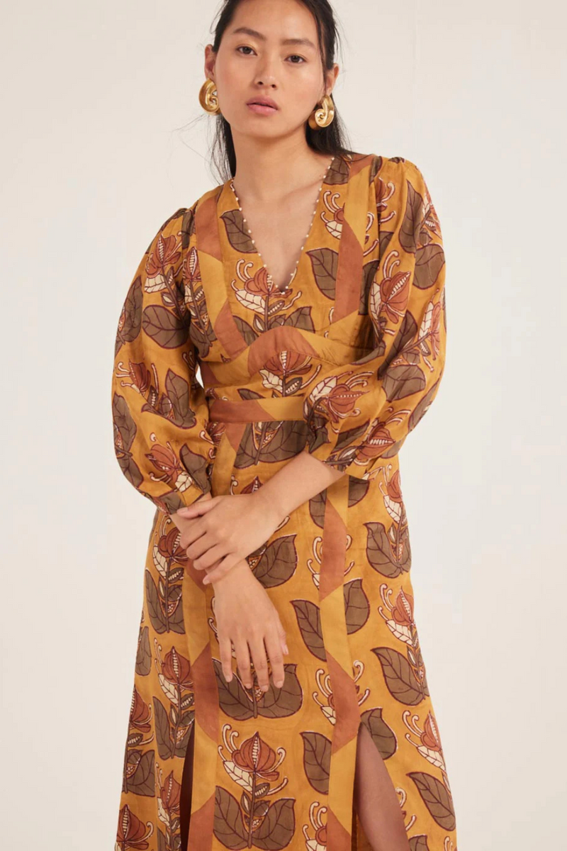 Dani Peasant Dress silk by JodiLife for women Worldwide