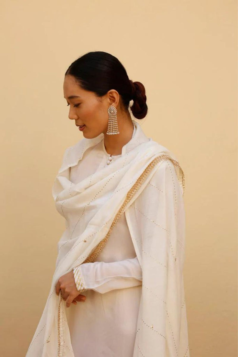 VANILLA (SET OF 3) Kurta Sets by TOKREE for women Worldwide