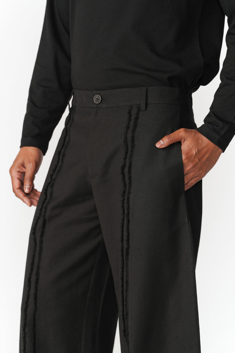 Komo Set co-ord set by Turn Black in black for men Worldwide