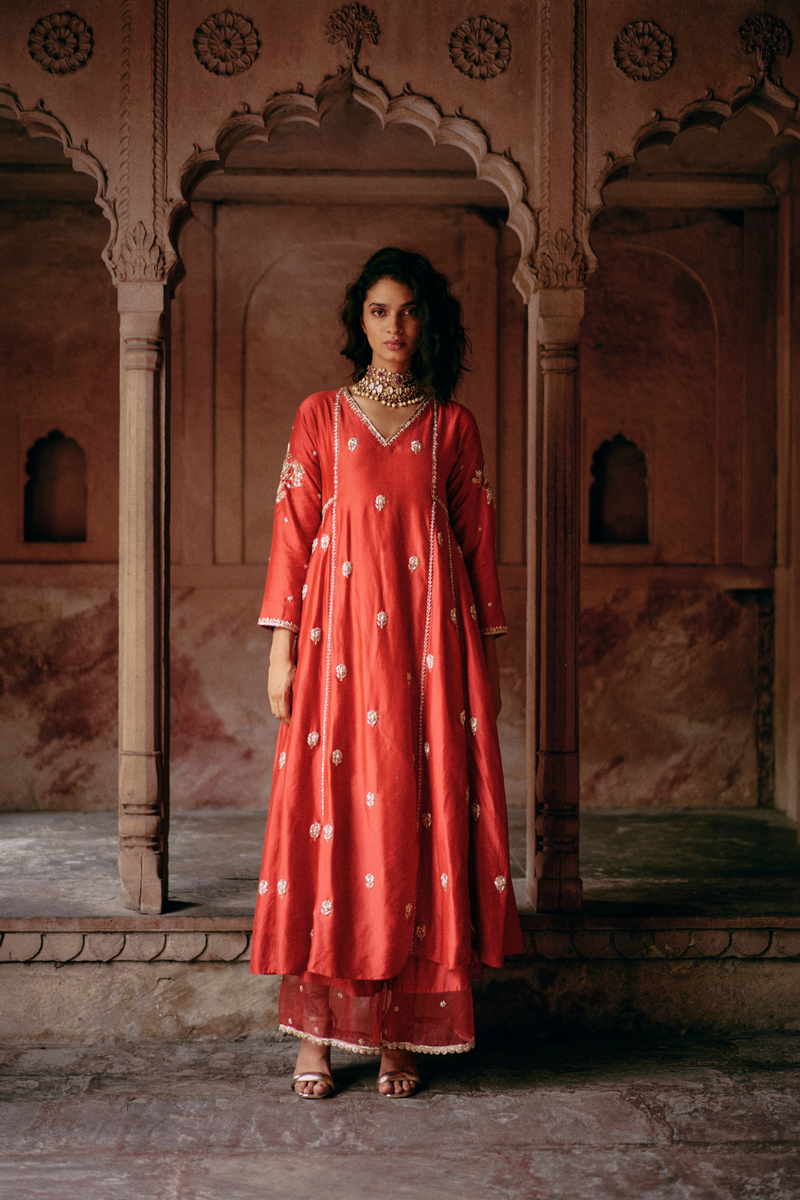 PH-2477 
Anarkali 
Dupatta [opt]
Pants Set by Paulmi & Harsh for women Worldwide