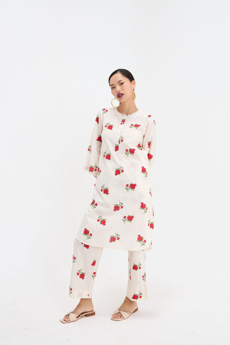 ANAAR KURTA SET cotton by Aavidi for women Worldwide