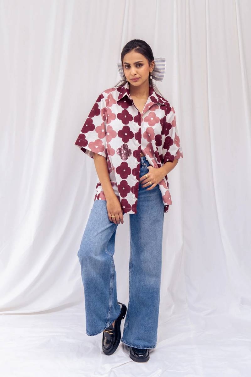 Okapi Shirt poplin by JodiLife for women Worldwide