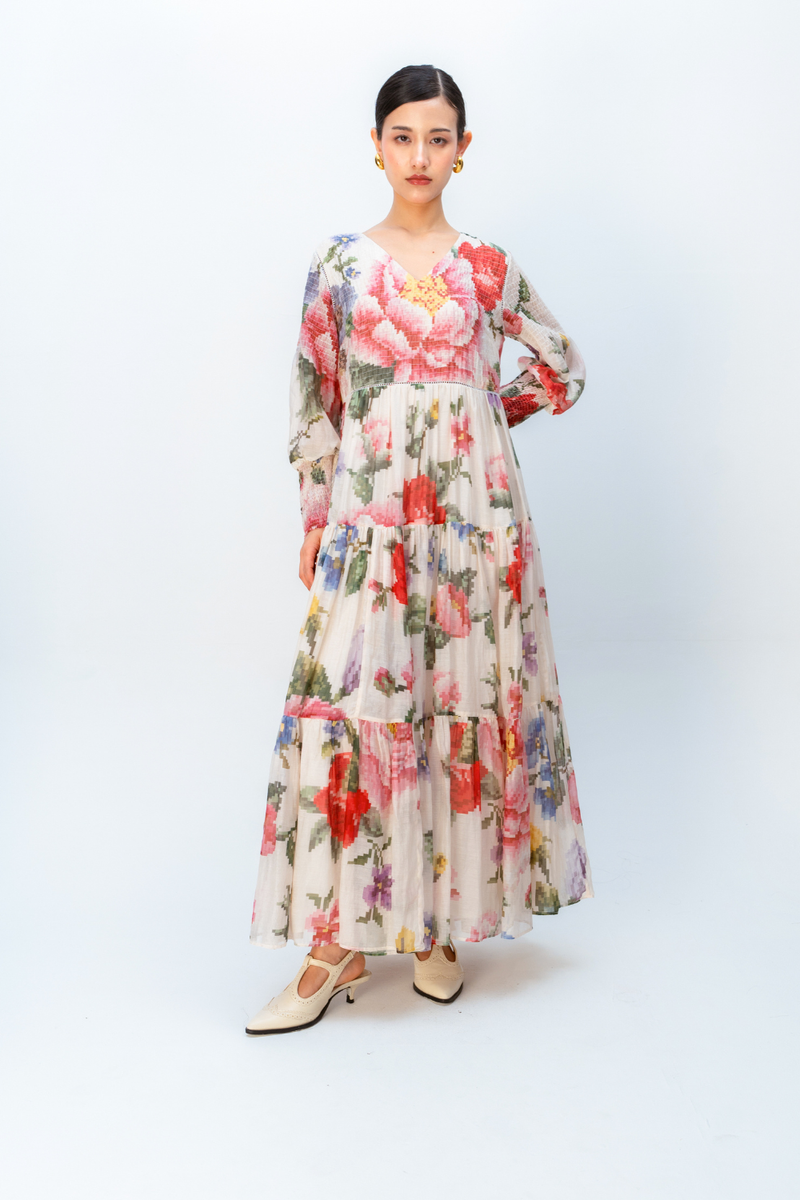 PINK SILENCE DRESS mul dress by Ode to Odd in multi for women Worldwide