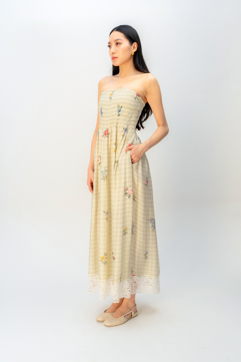 MEADOW DRESS mul dress by Ode to Odd in green for women Worldwide