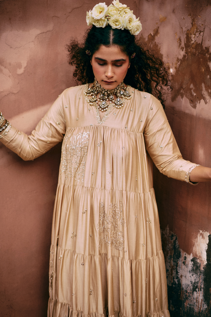PH-2451 Anarkali Dupata Set by Paulmi & Harsh for women Worldwide