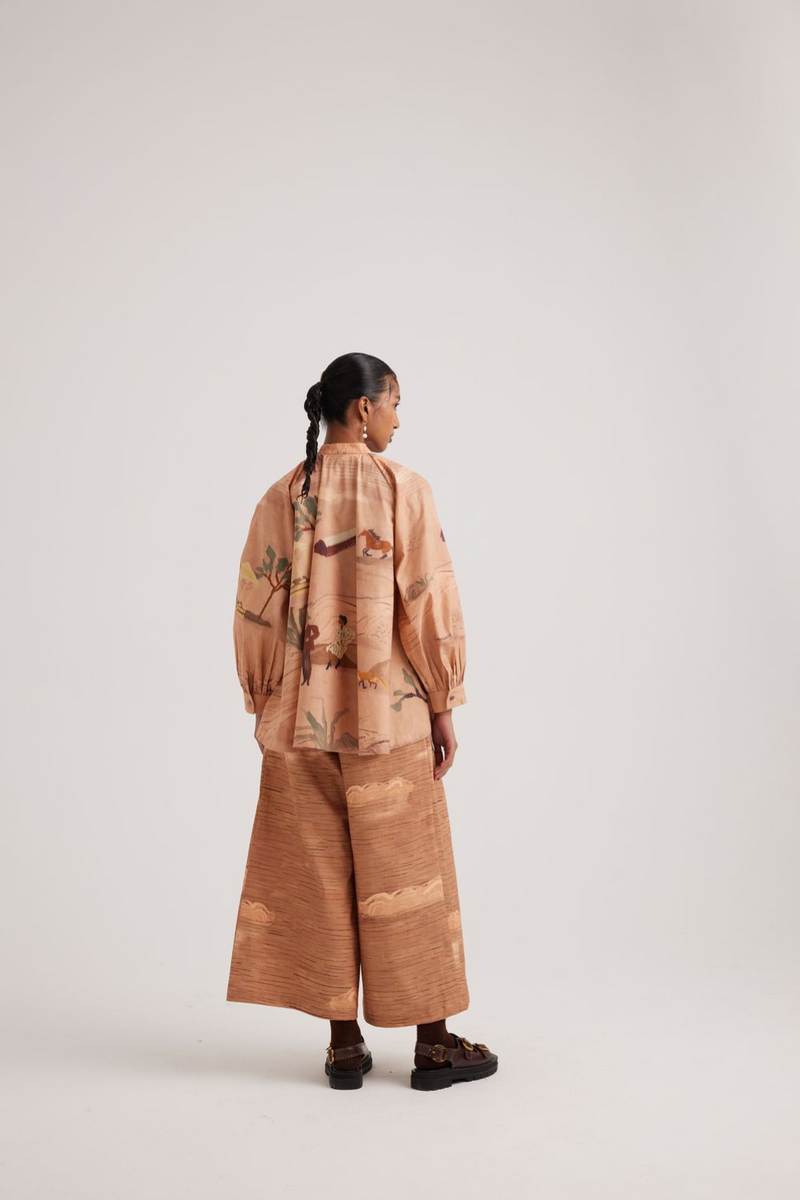 A-line Shirt-Derby satin by CORD for women Worldwide