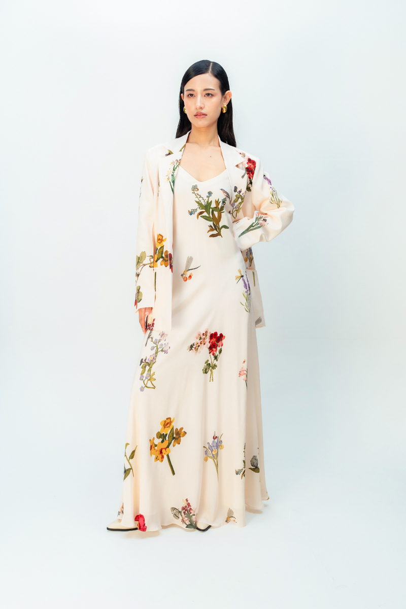 DANDELION DRIFT JACKET crepe jacket/overlay by Ode to Odd in blush pink for women Worldwide