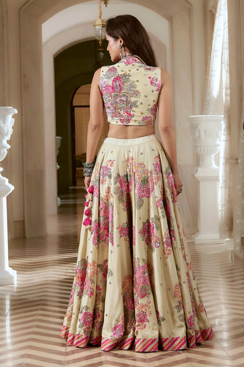 PH-2761 CORINNA LEHENGA SET by Paulmi & Harsh for women Worldwide