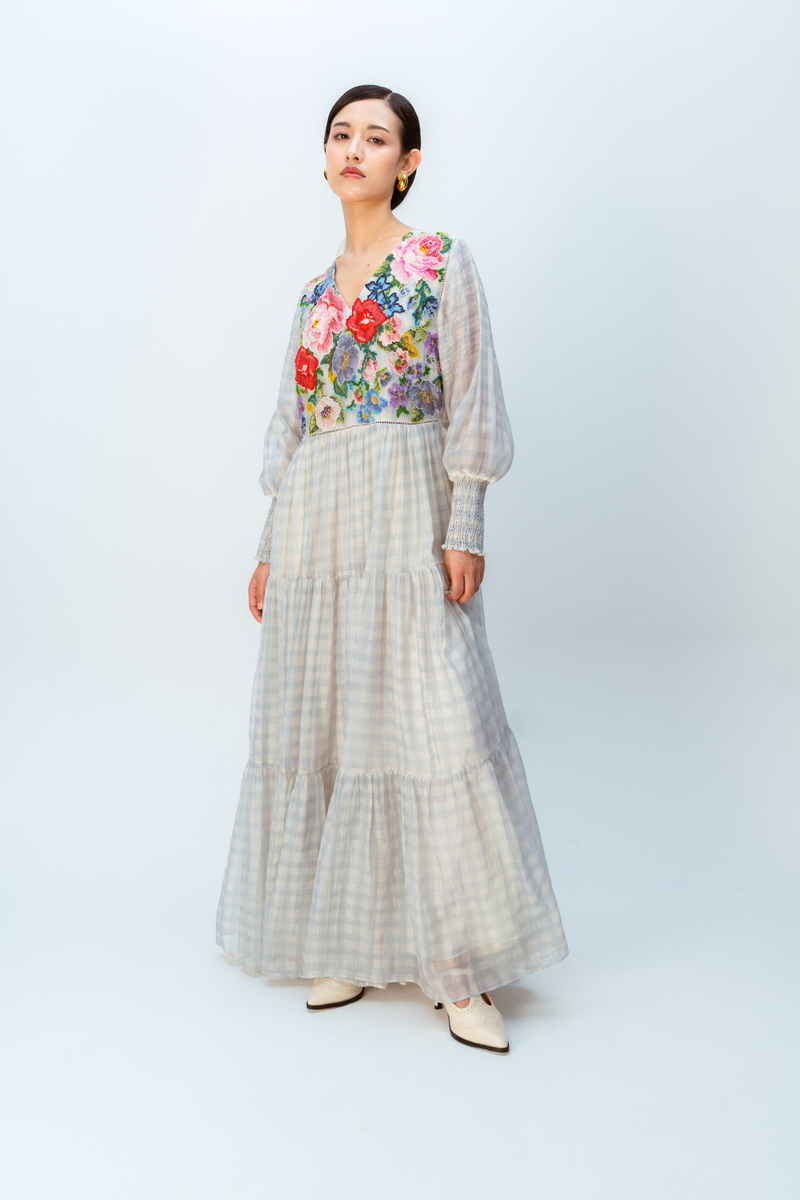 BLOOMING DRESS mul dress by Ode to Odd in blue for women Worldwide
