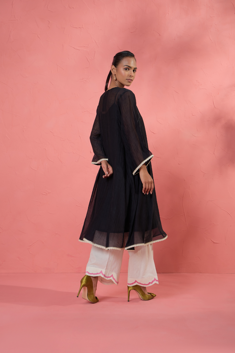 Zoya Set 2 cotton cambric light kurta set by AAVIDI in multicolor for women Worldwide