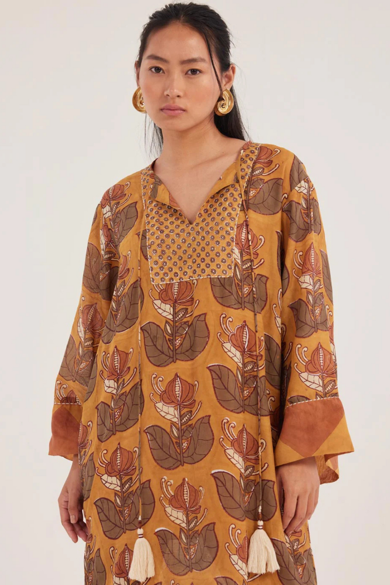 Dani Kaftan Dress silk by JodiLife for women Worldwide