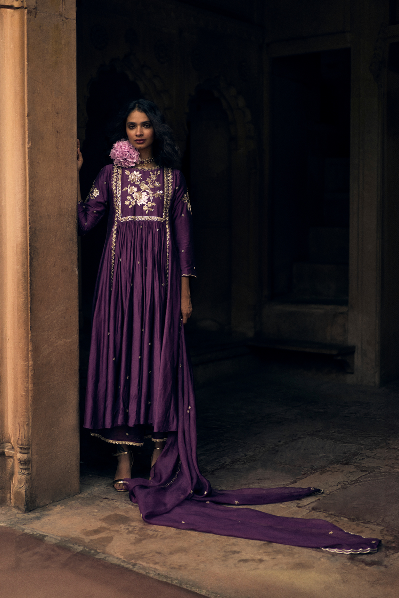 PH-2486 
Anarkali 
Pants Set by Paulmi & Harsh for women Worldwide