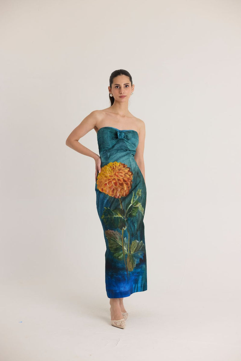DILLY DALLY DRESS poplin by Yam in multi color for women Worldwide