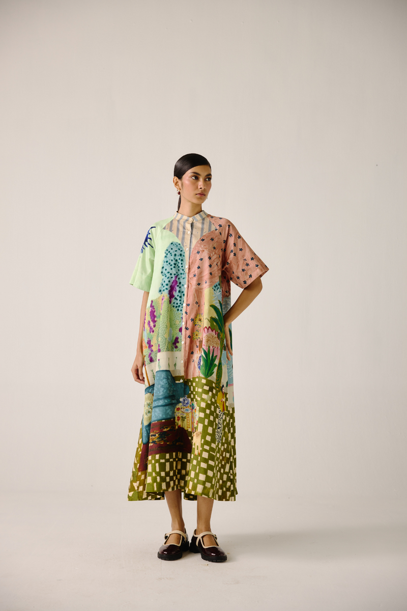 A-Line Long Dress - Alice cotton by CORD for women Worldwide