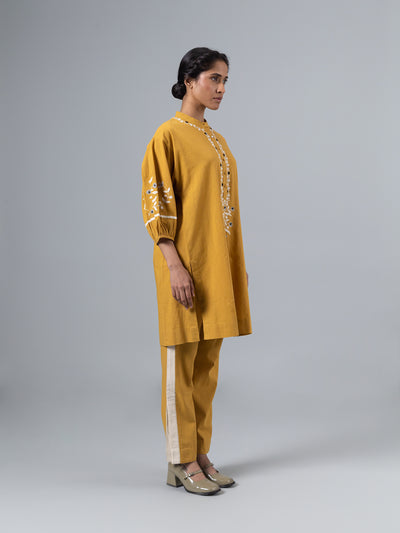 Moori Co-Ord Set-Mustard