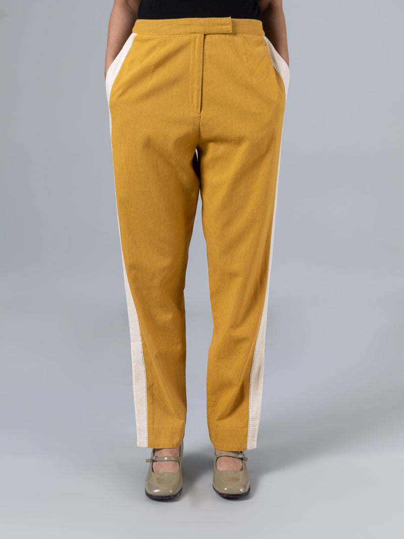 Moori Co-Ord Set-Mustard cotton by Shades of India in mustard color for women Worldwide