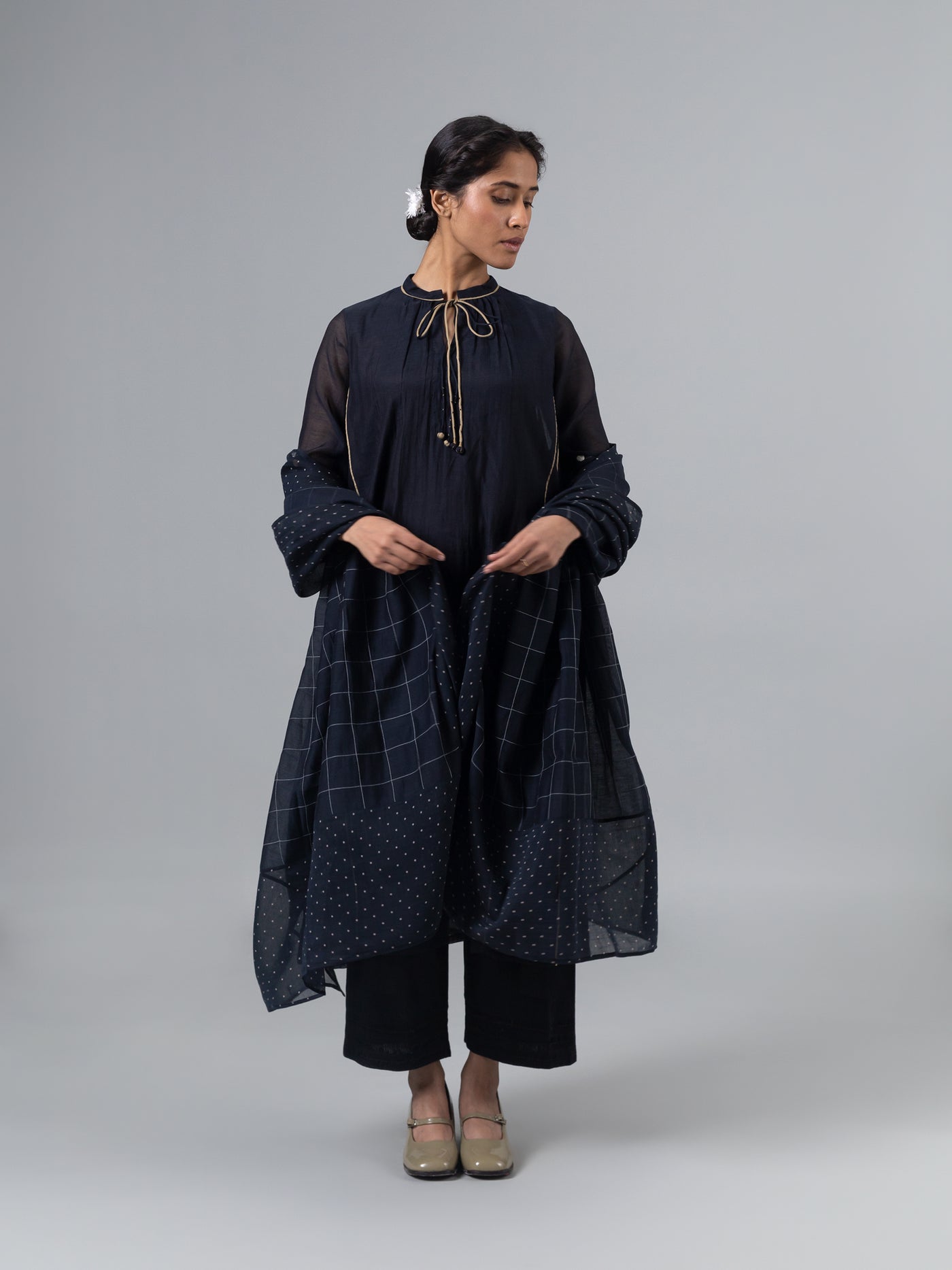 Cano Kurta-Black