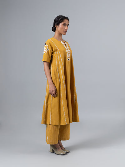 Laki Kurta-Mustard