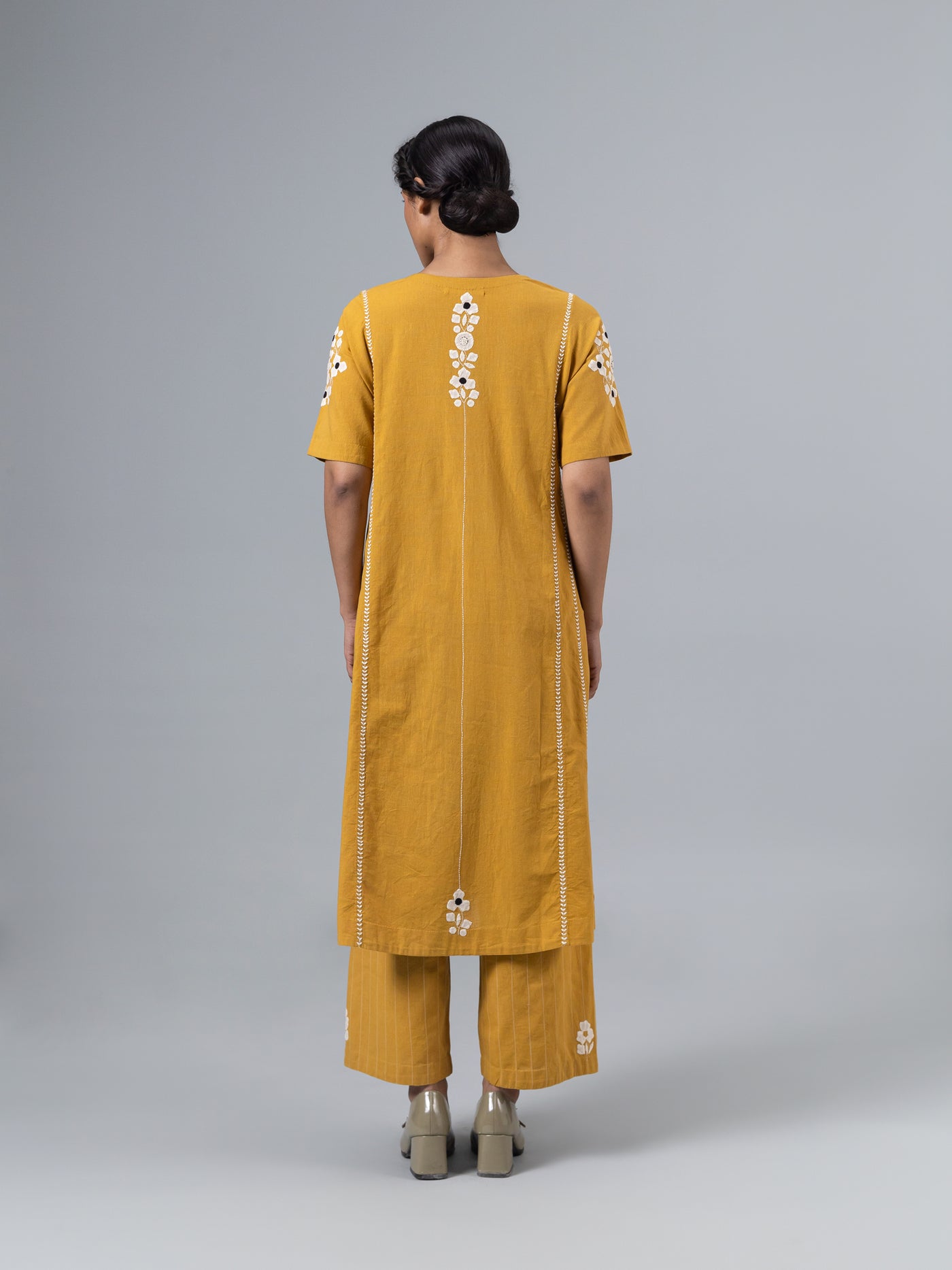 Laki Kurta-Mustard