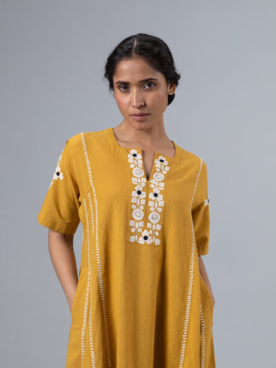 Laki Kurta-Mustard