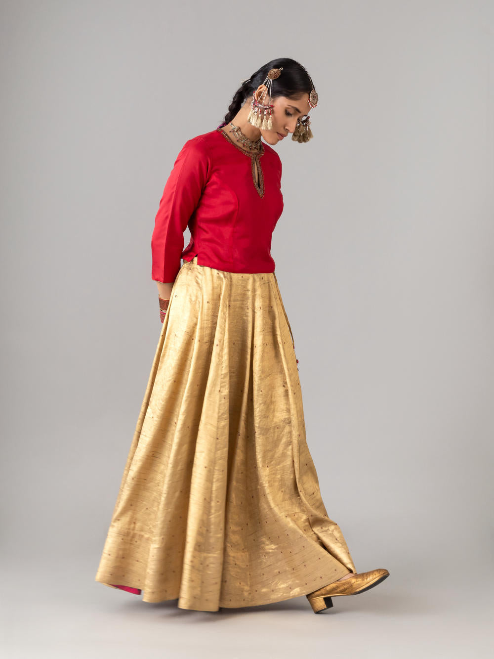 Varida Bagh Stone Skirt