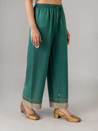 Nabha Green Pyjama