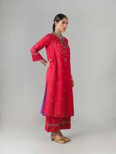 Chamba Red Kurta