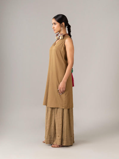 Bindu Beige Kurta