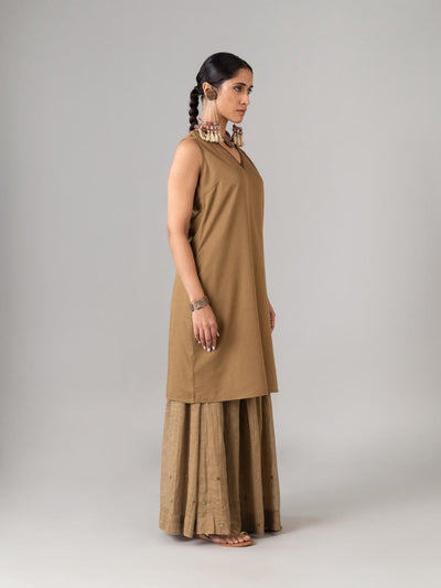 Bindu Beige Kurta