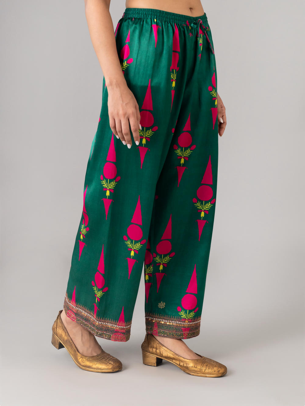 Maloya Green Salwar