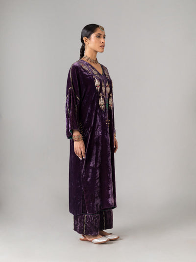 Sahiban Wine Kaftan