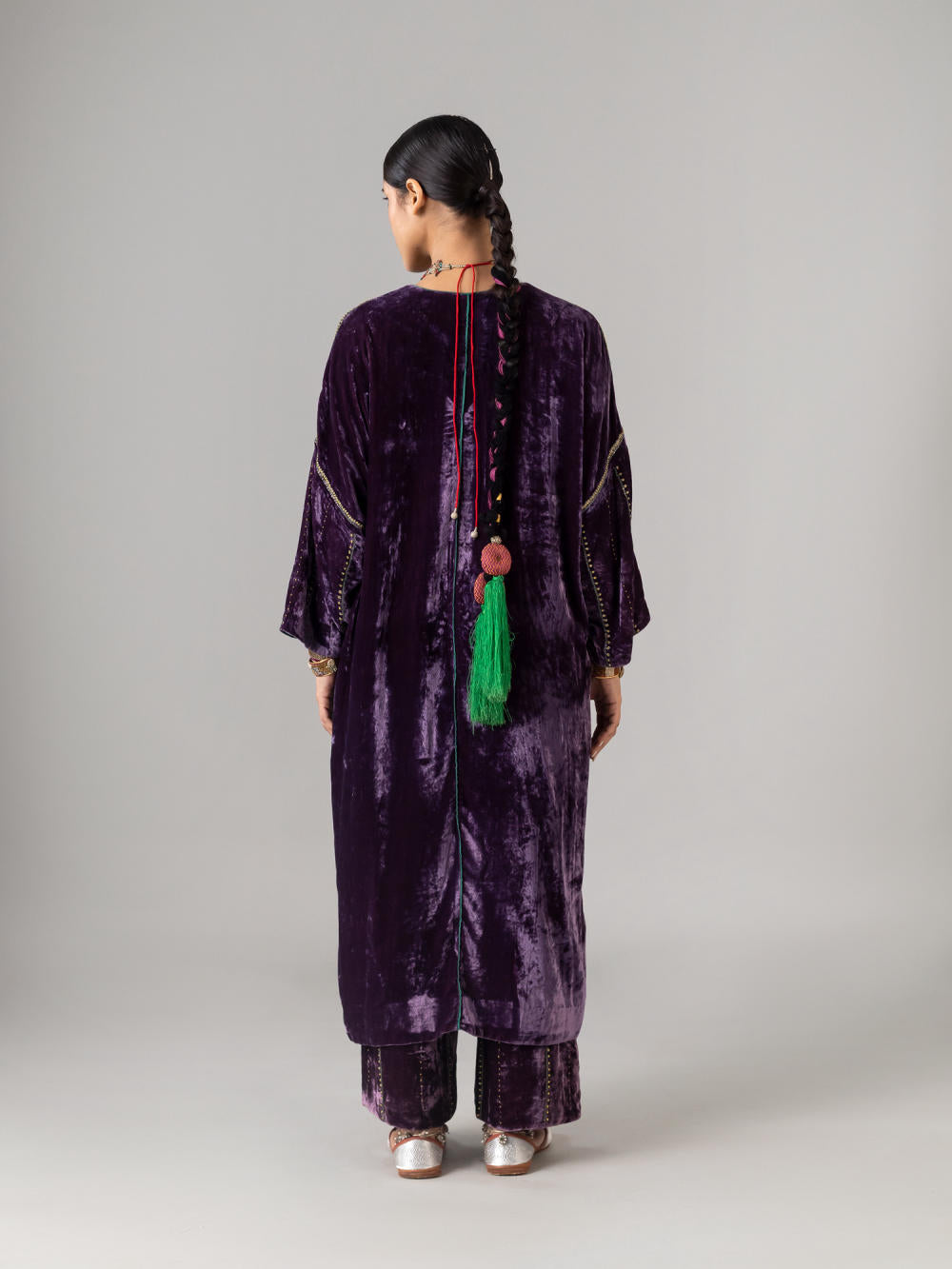 Sahiban Wine Kaftan