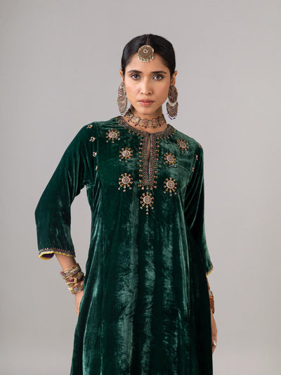 Hisar Green Kurta